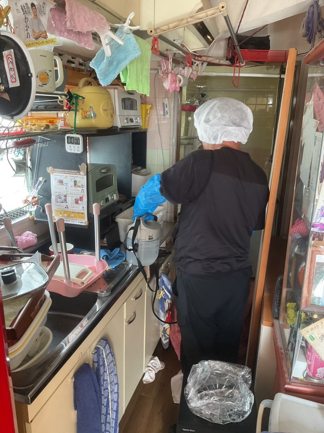 松山市T様特殊清掃、遺品整理 